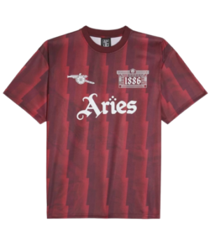 Camiseta Arsenal x Aries Bolt