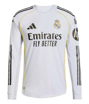 Real Madrid 2025/26 1º Equipación (MANGA LARGA)
