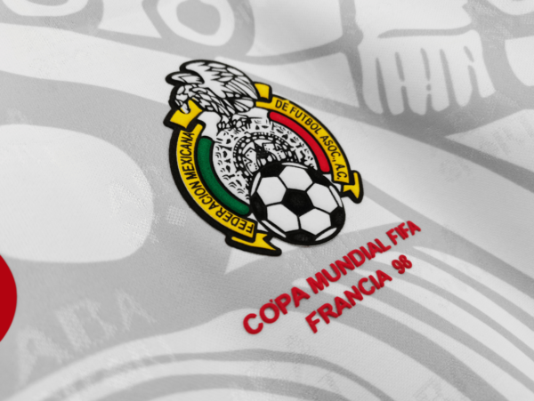 México Retro 1998 2º Equipación - Imagen 3