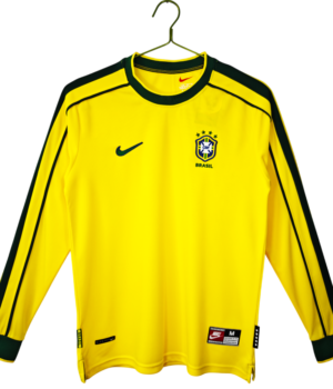 Brasil Retro 1998 1º Equipación (MANGA LARGA)