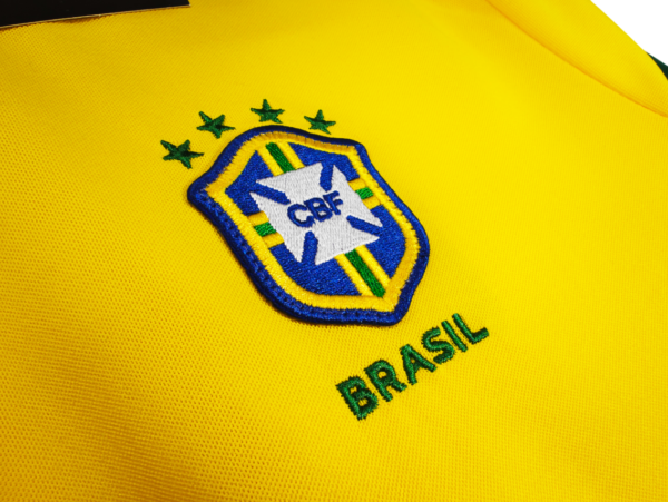 Brasil Retro 1998 1º Equipación (MANGA LARGA) - Imagen 3