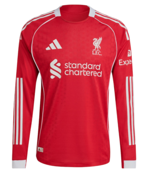 Liverpool 2025/26 1º Equipación (MANGA LARGA)