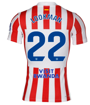 Atlético de Madrid 2025/26 1º Equipación Ademola Lookman